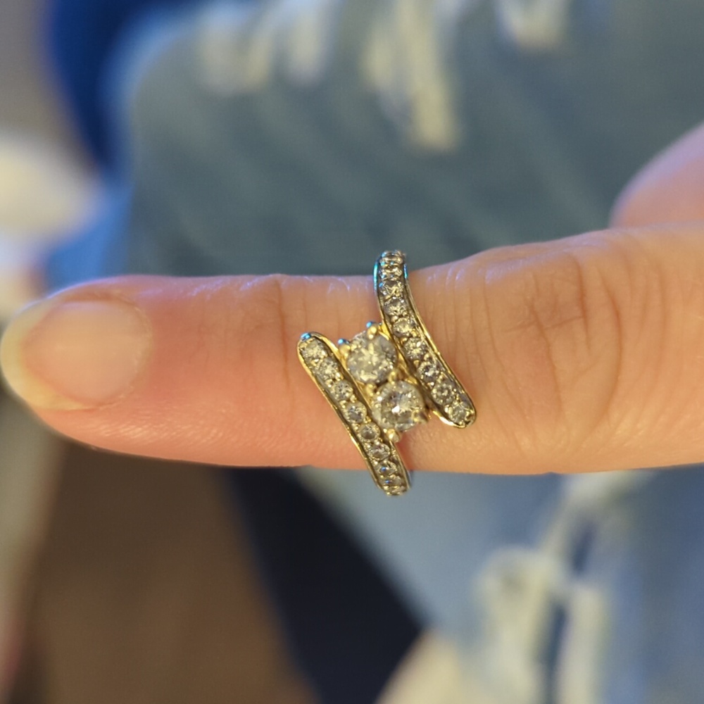 Forever us ring 14k size 6.5